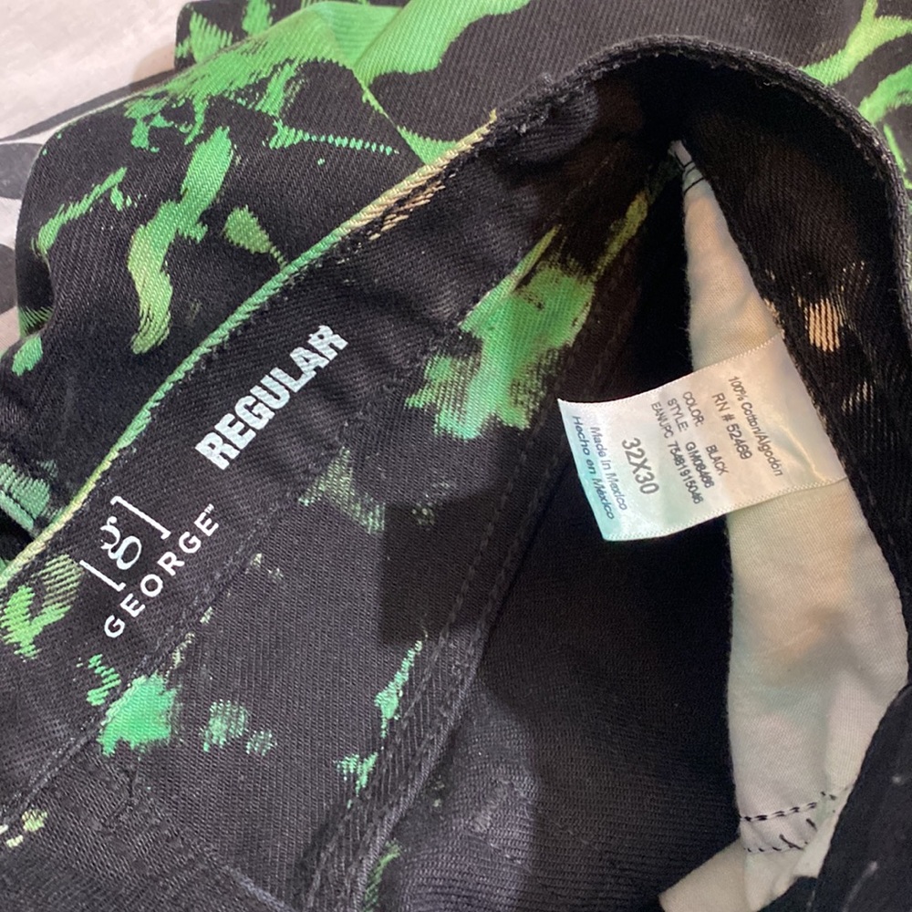 Patchwork Dyed Custom Jeans - image 8